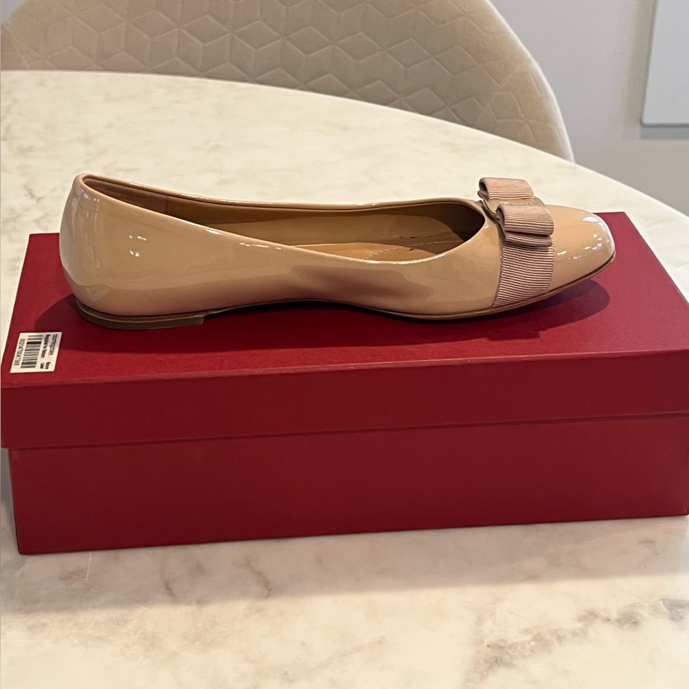 Salvatore Ferragamo's beige color